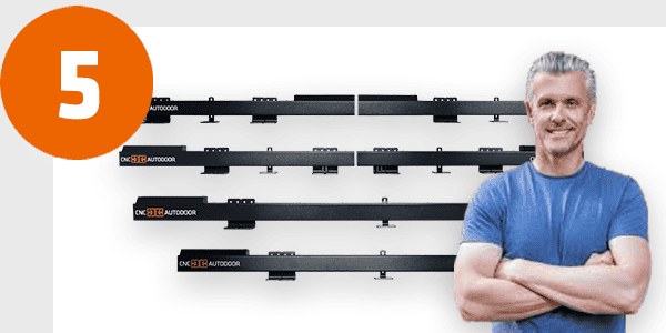 5 — sortiment otvíračů CNC AutoDoor